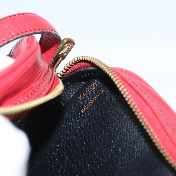 LOUIS VUITTON Epi Jeune Fille MM Shoulder Bag Red M52157 LV Auth BA1322 - Picture 2 of 15
